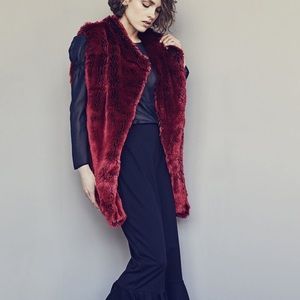 NWT Faux Fur Vest Never Worn Still Has Tag!